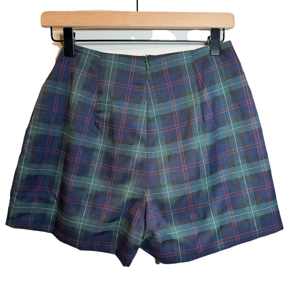 FORE Plaid Blazer Skort Set Dark Academia Preppy Tartan Preppy School Girl Small - Picture 11 of 14